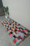 Multicolor Moroccan Boucherouite Rug – 5.2 x 7.5 Feet Handmade Patchwork Carpet