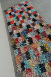 Multicolor Moroccan Boucherouite Rug – 5.2 x 7.5 Feet Handmade Patchwork Carpet