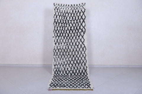 Moroccan berber rug 3 X 8.5 Feet
