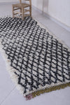 Moroccan berber rug 3 X 8.5 Feet
