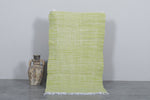 Compact Moroccan Rug – Refreshing Lime Green Accent | 2.6 FT x 4.8 FT