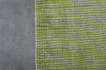 Compact Moroccan Rug – Refreshing Lime Green Accent | 2.6 FT x 4.8 FT