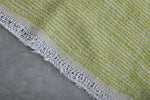 Compact Moroccan Rug – Refreshing Lime Green Accent | 2.6 FT x 4.8 FT