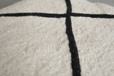 Handcrafted Moroccan Kilim Pillow 18.1 inches x 18.1 inches