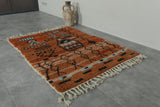 Handwoven Moroccan Rug - Unique Custom Wool Design