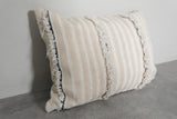 Handwoven Moroccan Kilim Pillow – 16.1 inches x 22.8 inches