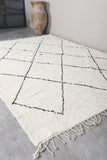 Flat woven Custom Moroccan Rug