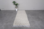 Beni Ourain Runner – 3.1 x 8.2 ft | Handmade Moroccan Rug