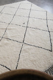 Flat woven Custom Moroccan Rug