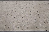 Beni Ourain Runner – 3.1 x 8.2 ft | Handmade Moroccan Rug