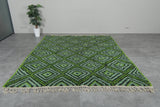 Green Moroccan Carpet - Custom Wool Rug