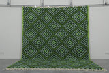 Green Moroccan Carpet - Custom Wool Rug