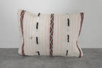 Handwoven Moroccan Kilim Pillow 15.7 inches x 22.4 inches