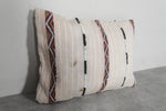 Handwoven Moroccan Kilim Pillow 15.7 inches x 22.4 inches