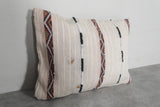 Handwoven Moroccan Kilim Pillow 15.7 inches x 22.4 inches