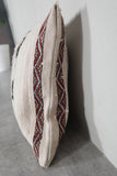 Handwoven Moroccan Kilim Pillow 15.7 inches x 22.4 inches