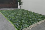 Green Moroccan Carpet - Custom Wool Rug