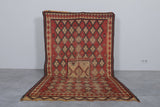 Vintage Moroccan rug 4.6 FT X 8.2 FT