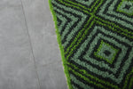 Green Moroccan Carpet - Custom Wool Rug