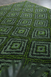 Green Moroccan Carpet - Custom Wool Rug