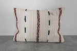 Handwoven Moroccan Kilim Pillow 15.7 inches x 22.4 inches