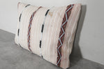 Handwoven Moroccan Kilim Pillow 15.7 inches x 22.4 inches