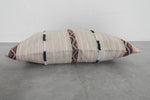 Handwoven Moroccan Kilim Pillow 15.7 inches x 22.4 inches