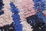 Vibrant Moroccan Berber Rug 2.5 X 5.4 Feet - Abstract Multicolor Design
