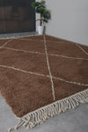 Grey Moroccan Wool Rug - Custom Handwoven Design