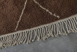 Grey Moroccan Wool Rug - Custom Handwoven Design