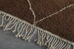 Grey Moroccan Wool Rug - Custom Handwoven Design