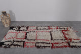 Moroccan runner rug 2.5 X 5.7 Feet