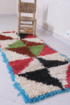 Moroccan berber rug 2.1 X 5.8 Feet