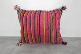 Handwoven Moroccan Kilim Pillow 17.3 inches x 20.4 inches