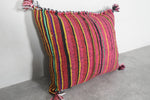 Handwoven Moroccan Kilim Pillow 17.3 inches x 20.4 inches