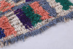 Moroccan berber rug 1.9 X 4.9 Feet