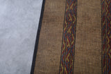 Vintage handmade tuareg rug 7.6 X 15.3 Feet