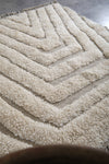 beni ourain rug 7.1 X 9 Feet