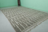 Large Moroccan Rug - Organic Branch Pattern | 8.2 x 11.4 ft
