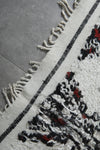 Handmade Moroccan rug 5.8 feet x 8.8 feet