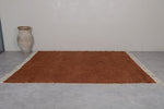 Handmade Brown Moroccan Rug - Custom Wool Rug