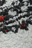 Handmade Moroccan rug 5.8 feet x 8.8 feet