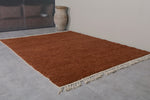 Handmade Brown Moroccan Rug - Custom Wool Rug