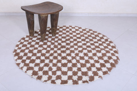 Moroccan round rug - round rug