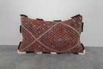Handwoven Moroccan Kilim Pillow – 12.9 inches x 21.6 inches