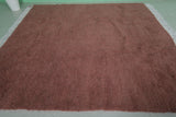 Rose Pink Moroccan Rug – 7.2 x 7.5 FT – Cozy & Chic Decor