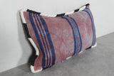 Handwoven Moroccan Kilim Pillow – 12.9 inches x 21.6 inches