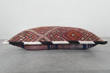 Handwoven Moroccan Kilim Pillow – 12.9 inches x 21.6 inches