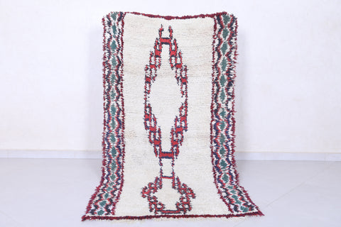 Moroccan berber rug 3.2 X 6.2 Feet