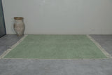 Green Custom size Moroccan Rug